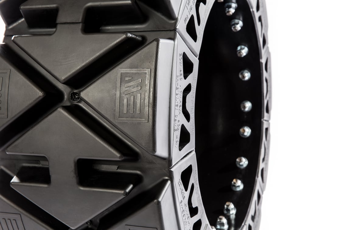 Solid Skid Steer Tire Tread Patterns